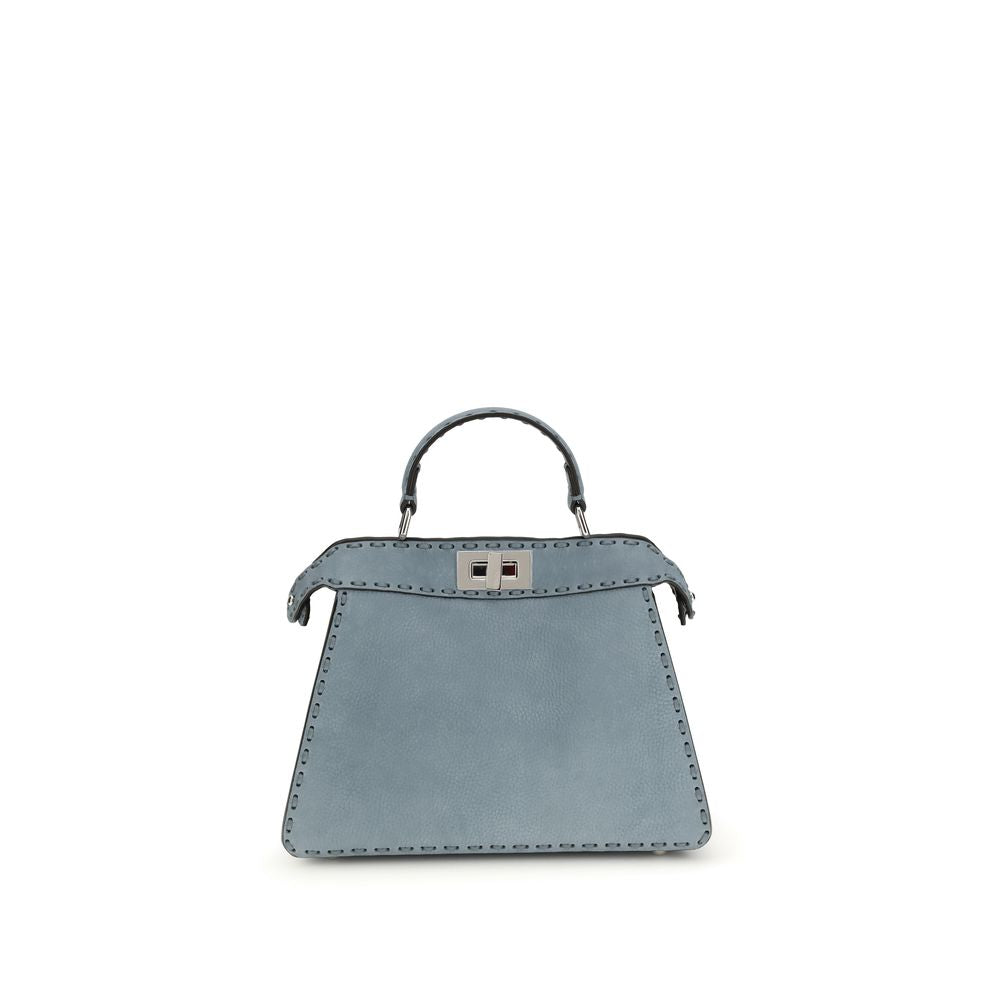 Blue Calf Leather Bos Taurus Handbag