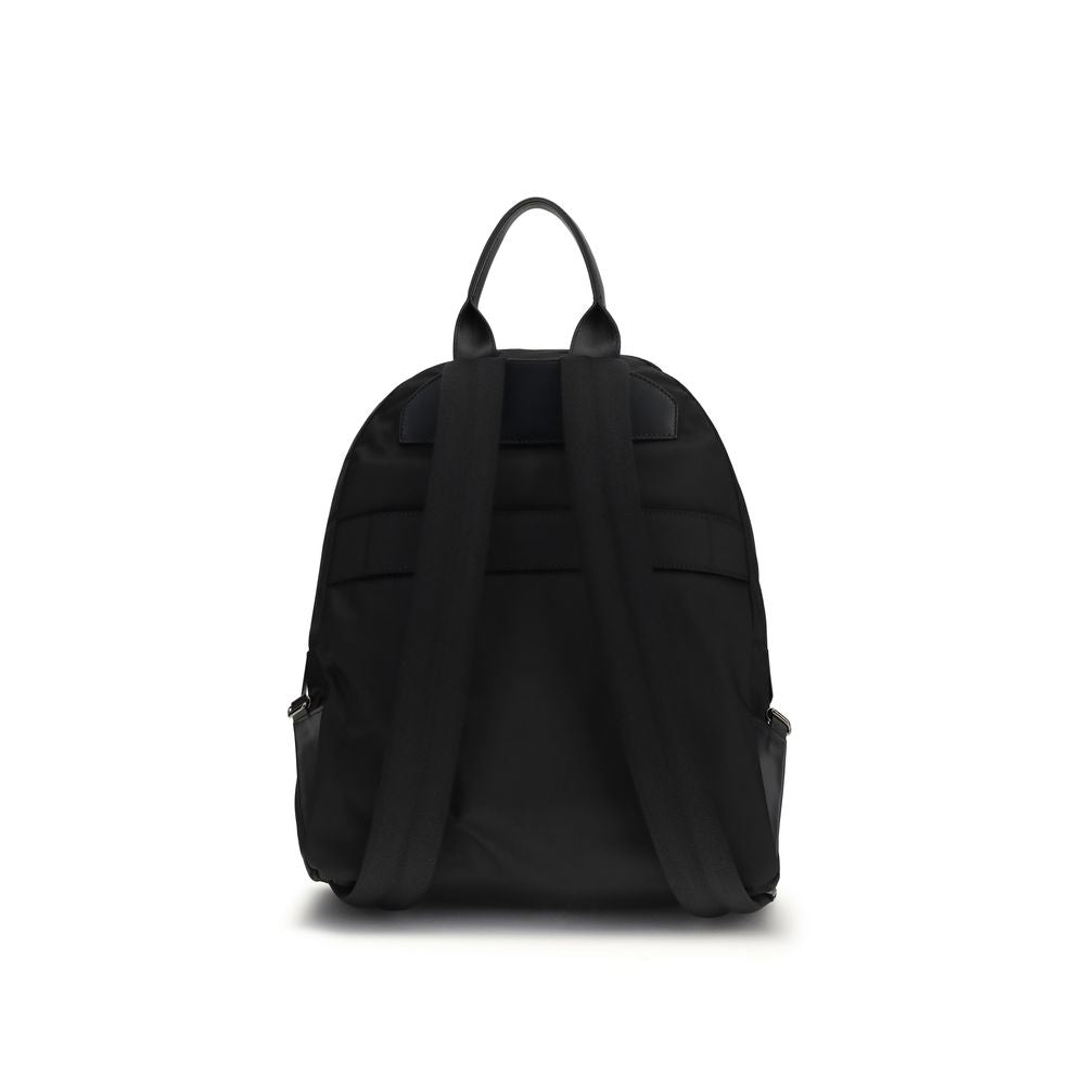 Black Nylon Backpack