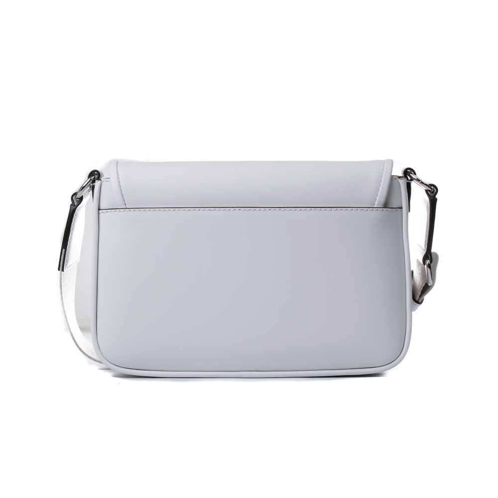 White Leather Shoulder Bag