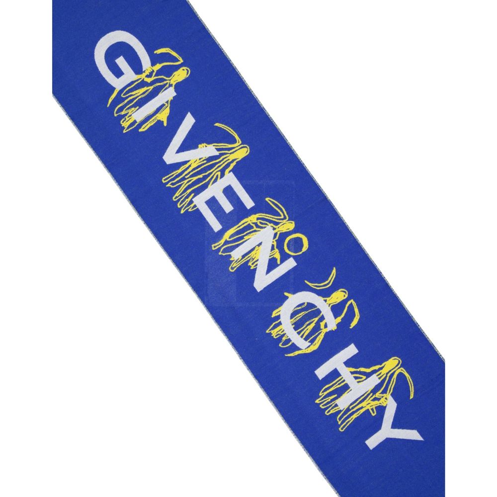 Blue Silk Foulard