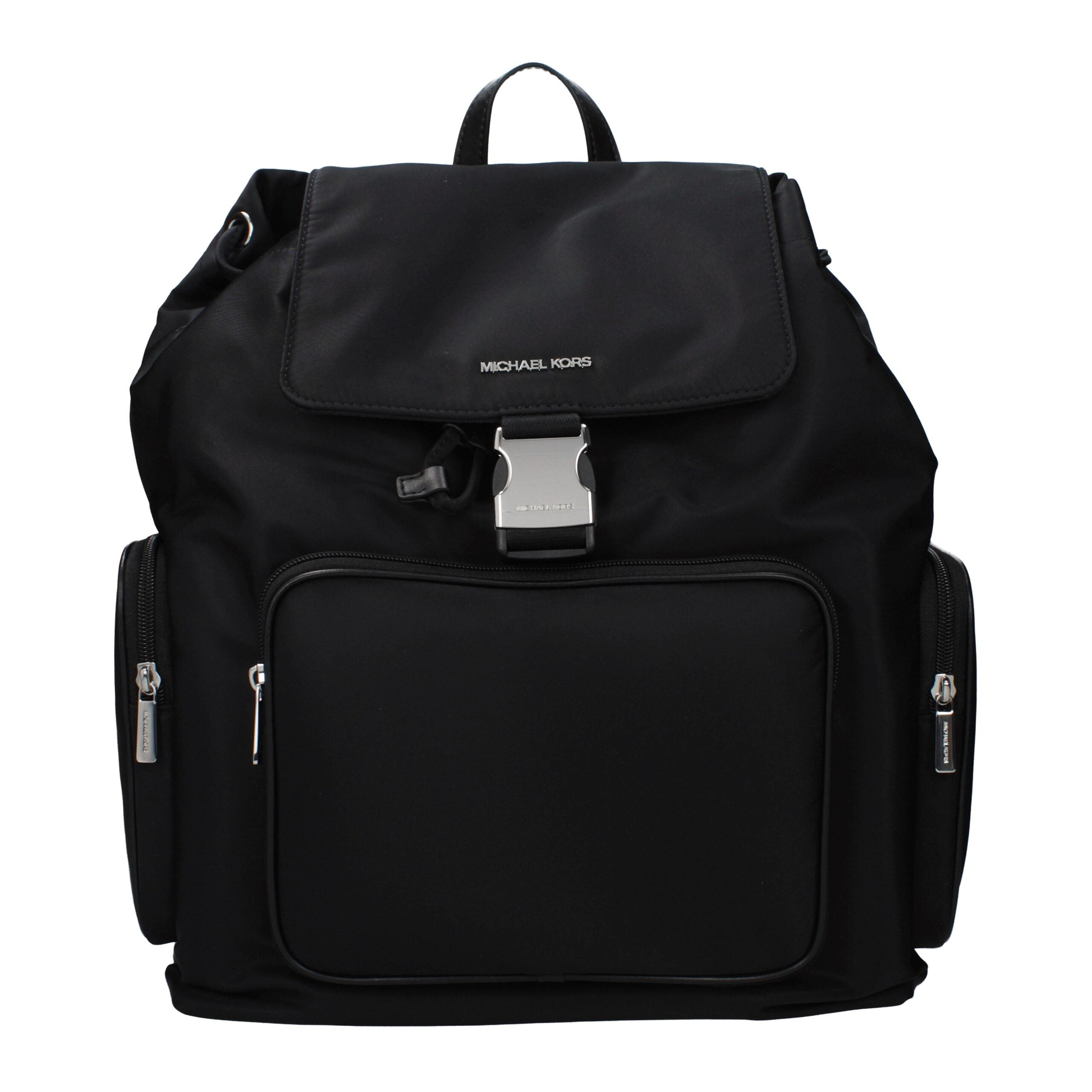 Black Fabric Backpack