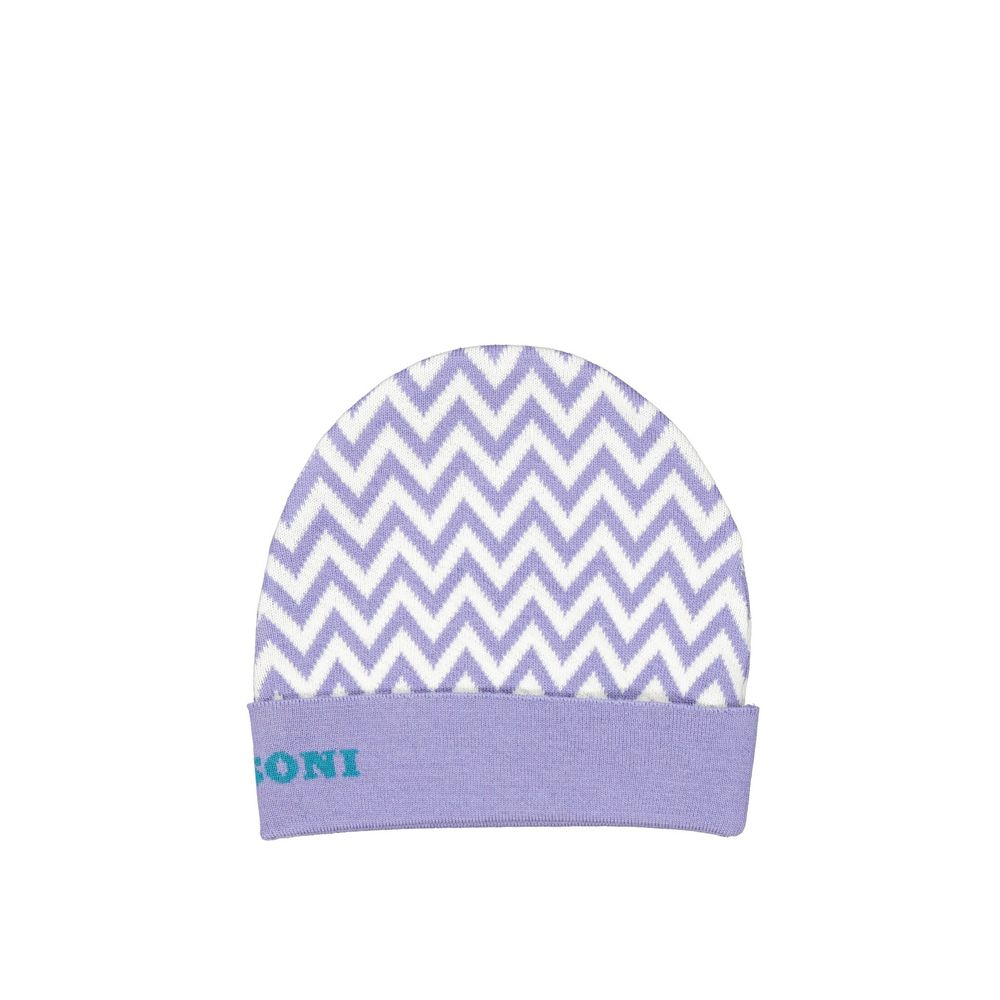 Purple Wool Beanie