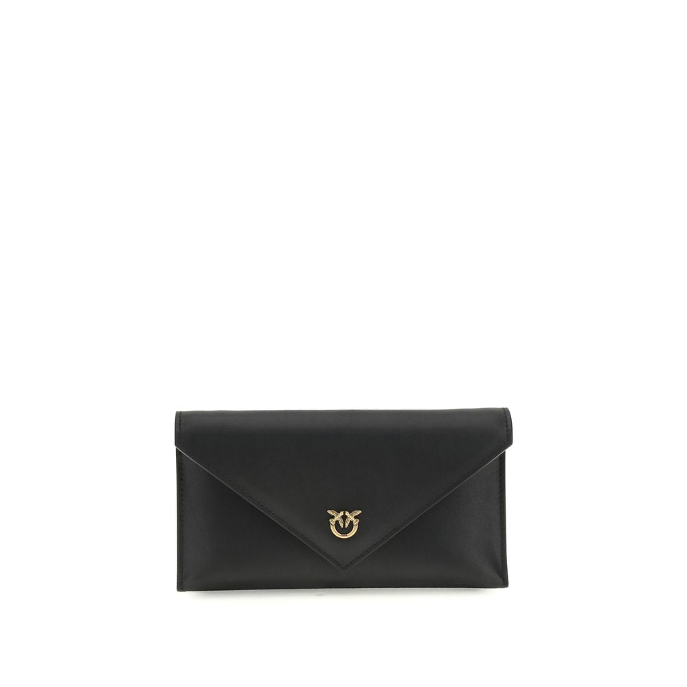 Black Calf Leather Bos Taurus Clutch Bag