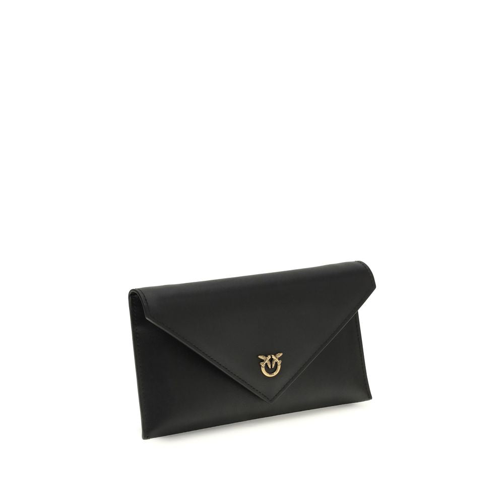 Black Calf Leather Bos Taurus Clutch Bag
