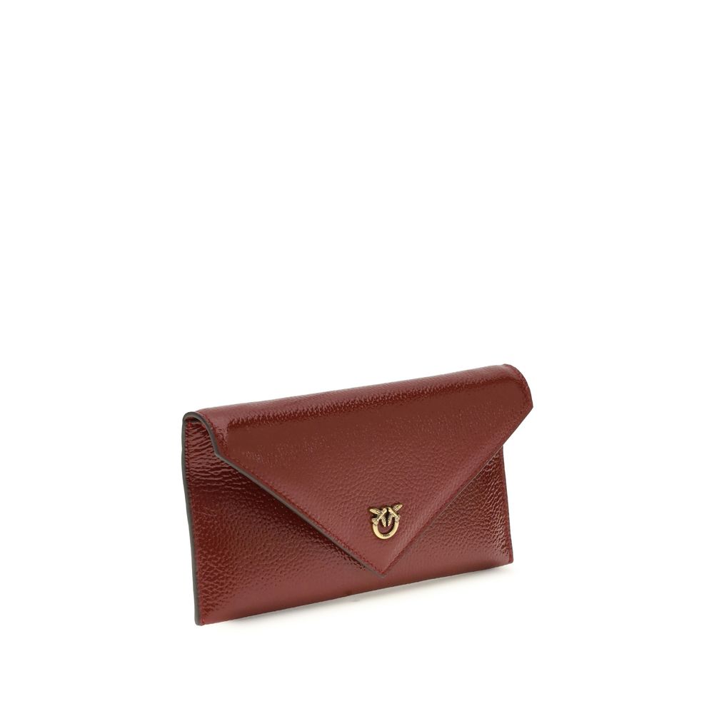 Bordeaux Calf Leather Bos Taurus Clutch Bag