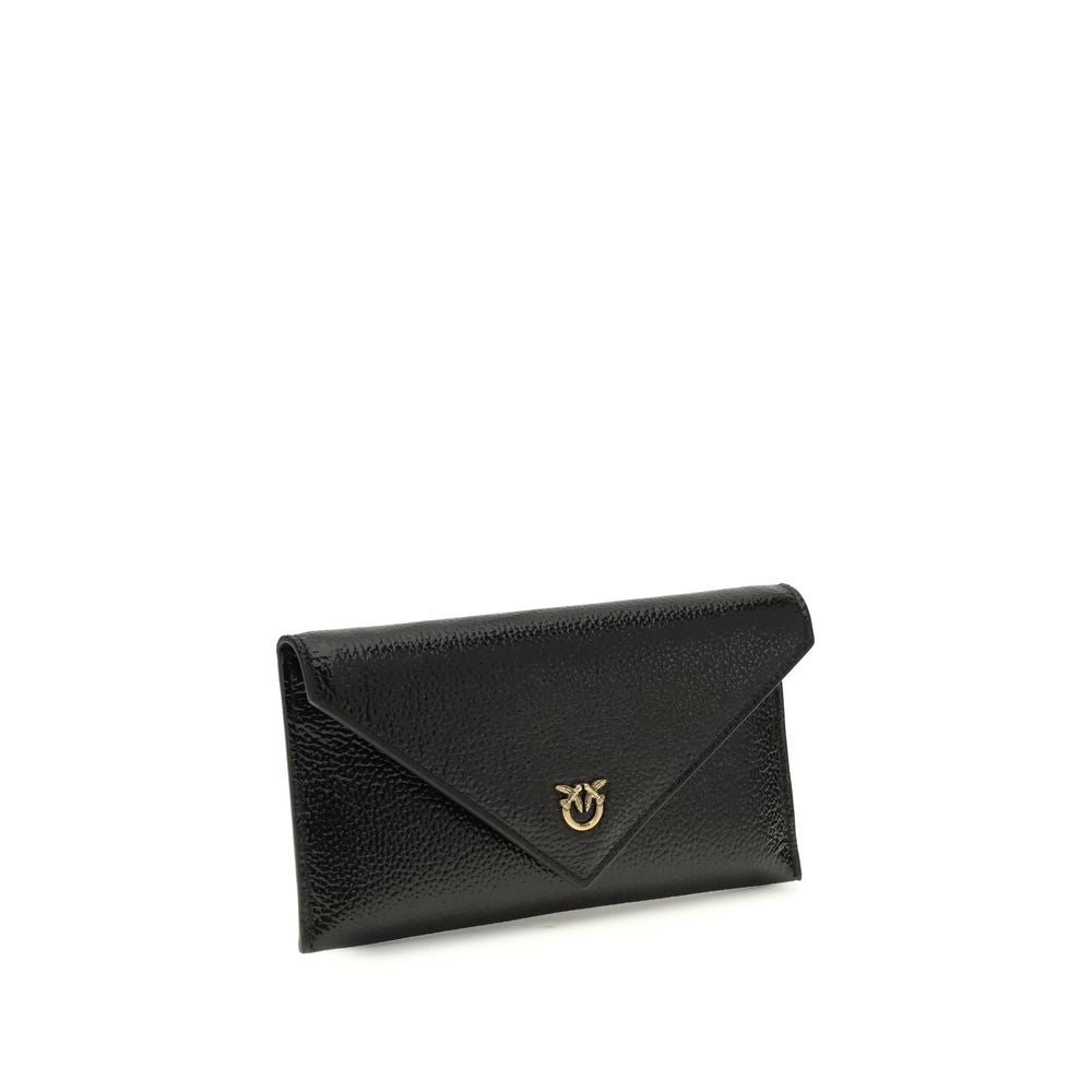 Black Calf Leather Bos Taurus Clutch Bag