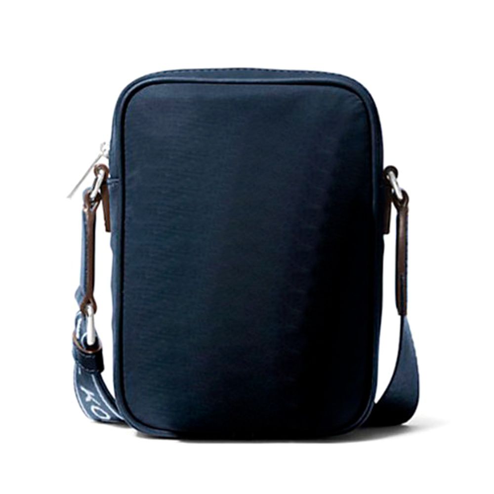 Blue Nylon Crossbody Bag