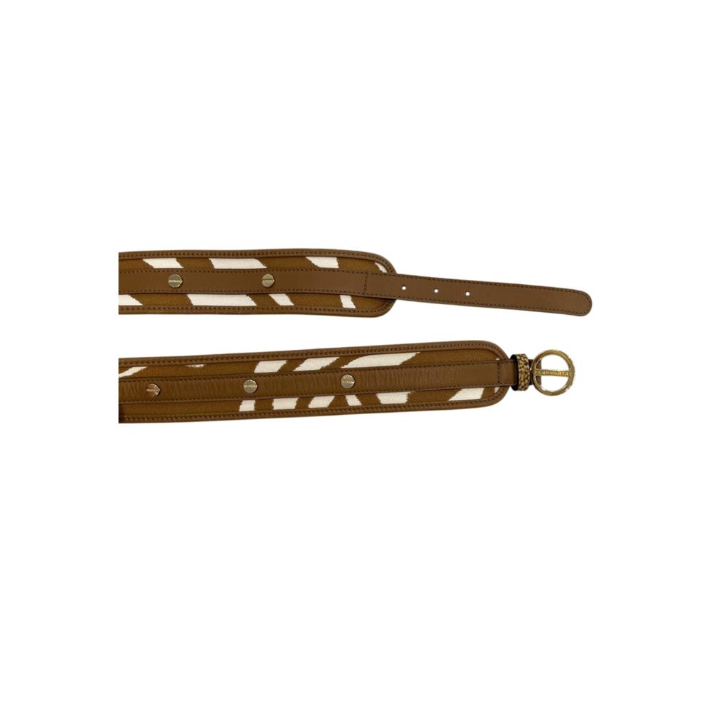 Brown Genuine Leather Women Belt