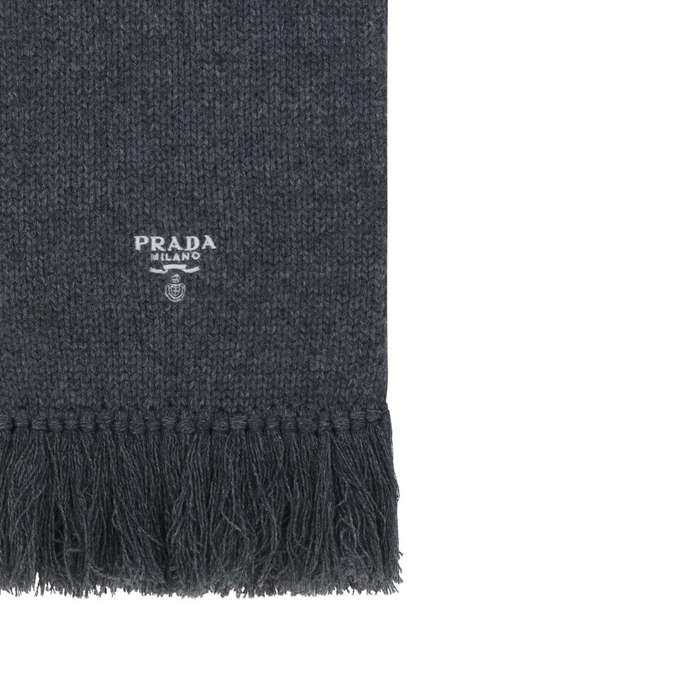 Gray Cashmere Foulard