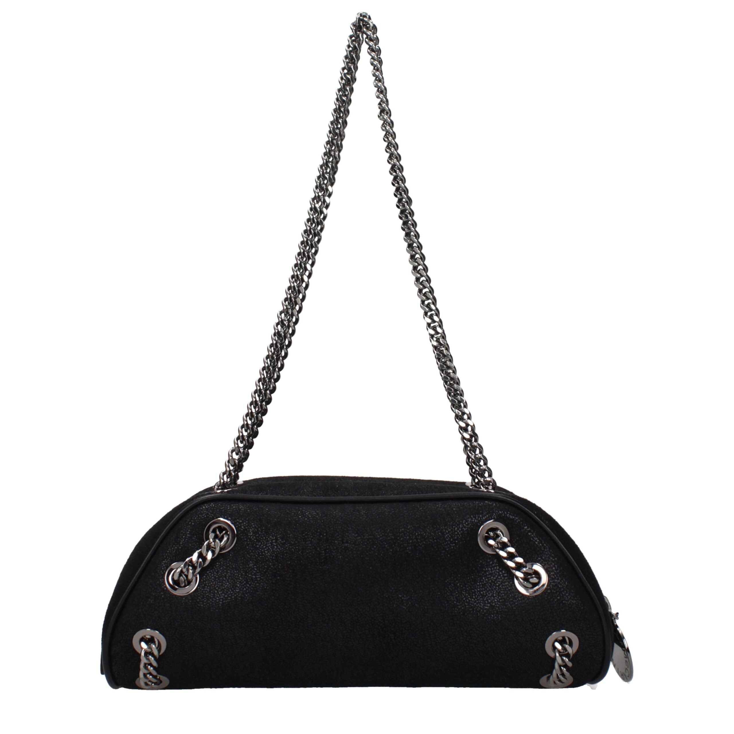 Black Leather Shoulder Bag