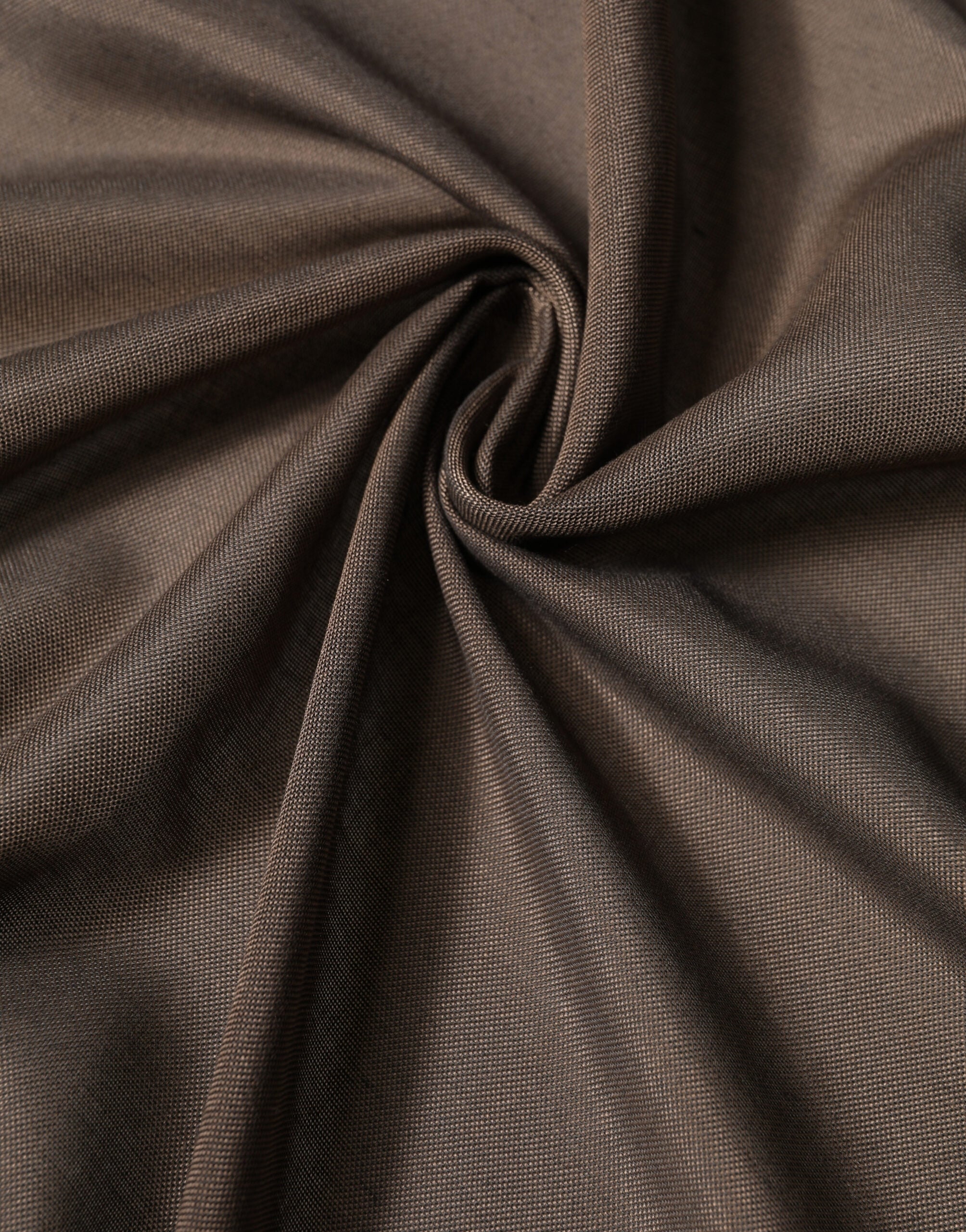 Brown Polyester Neck Warmer Shawl 185cm x 165cm Men Scarf