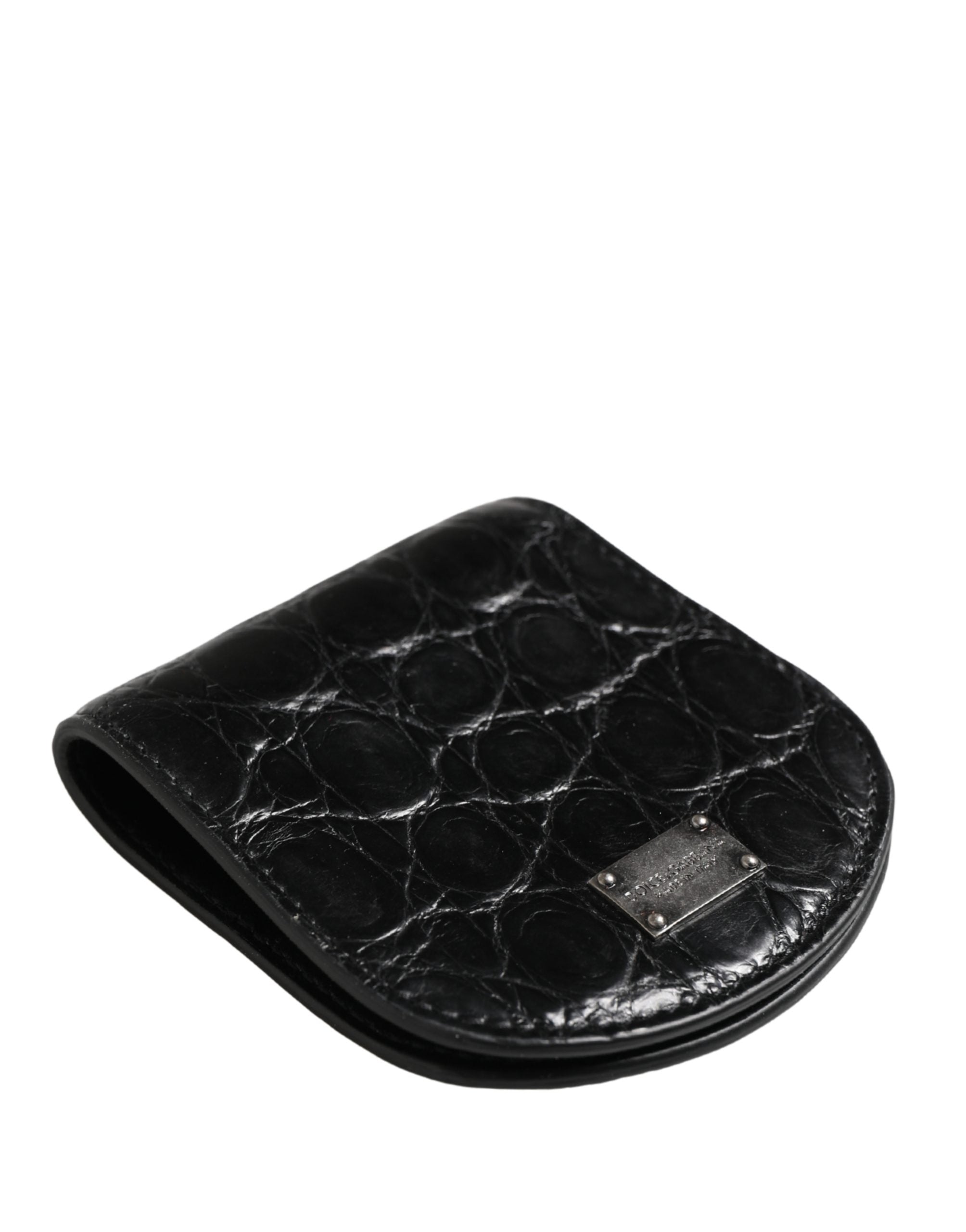 Black Exotic Skin Condom Case Holder Pocket Wallet