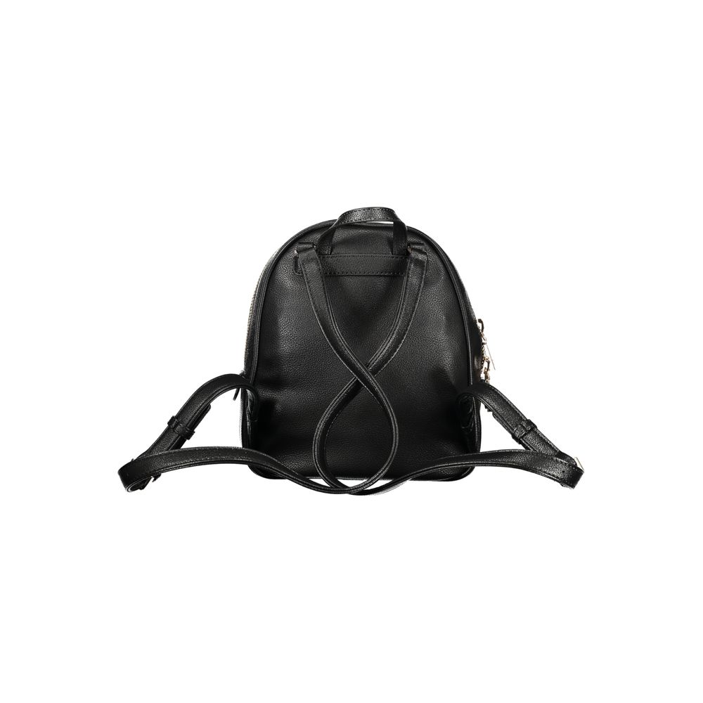Nero Poliuretano Women Backpack