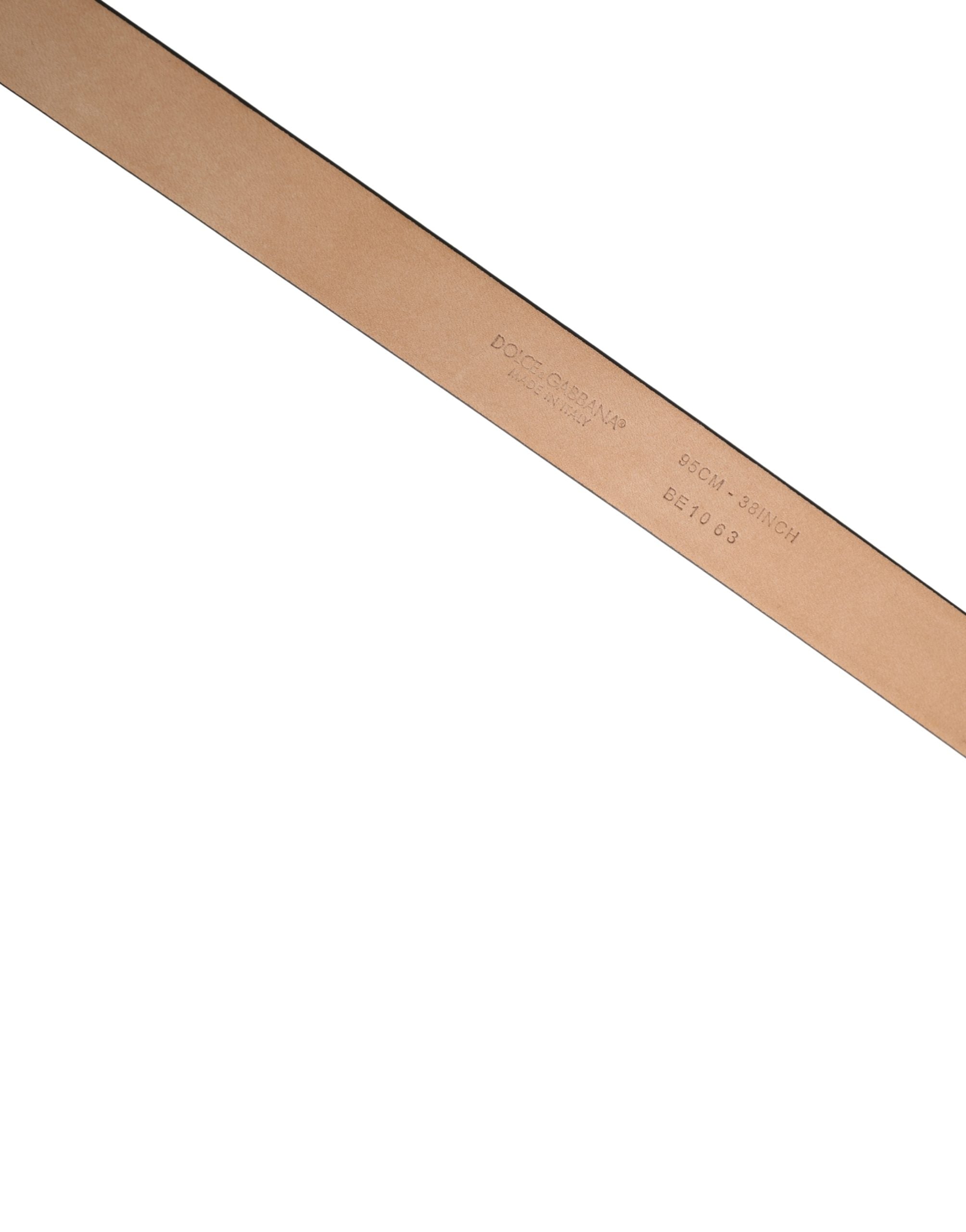 Black Classic Leather Gold Metal Buckle Belt