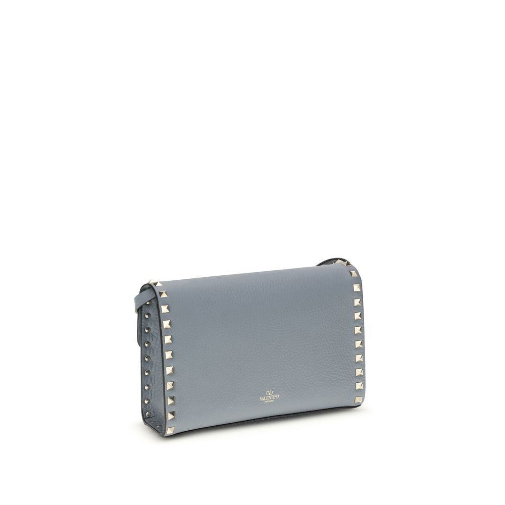 Blue Calf Leather Bos Taurus Shoulder Bag