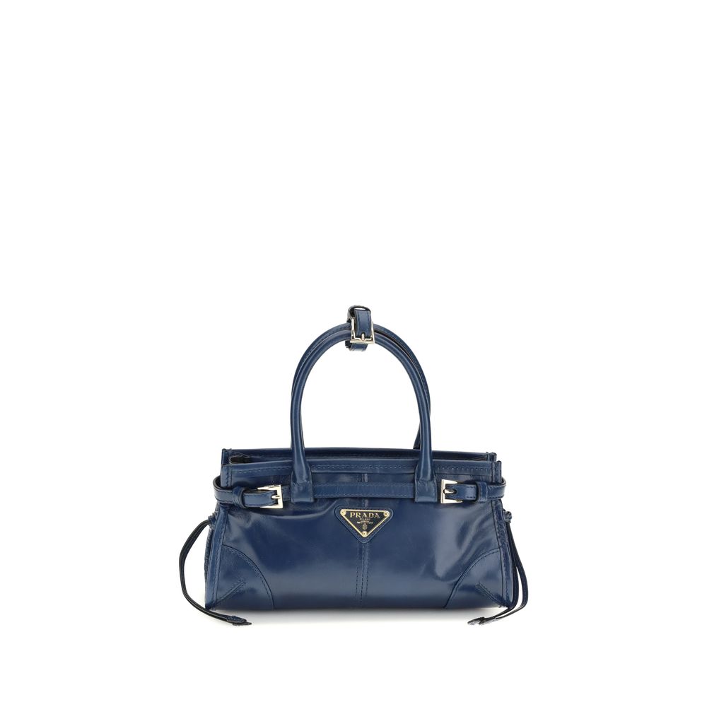 Blue Calf Leather Bos Taurus Handbag