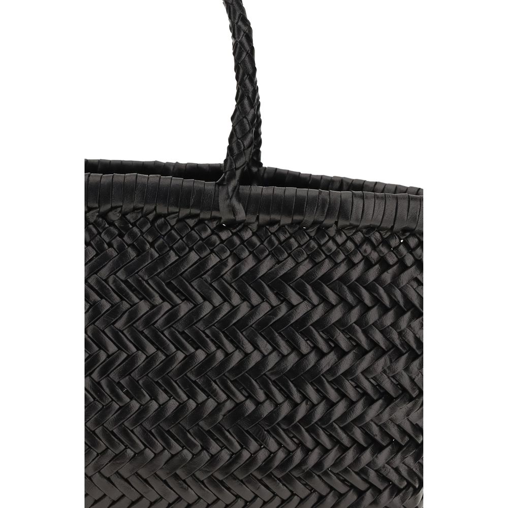 Black Buffalo Leather Handbag