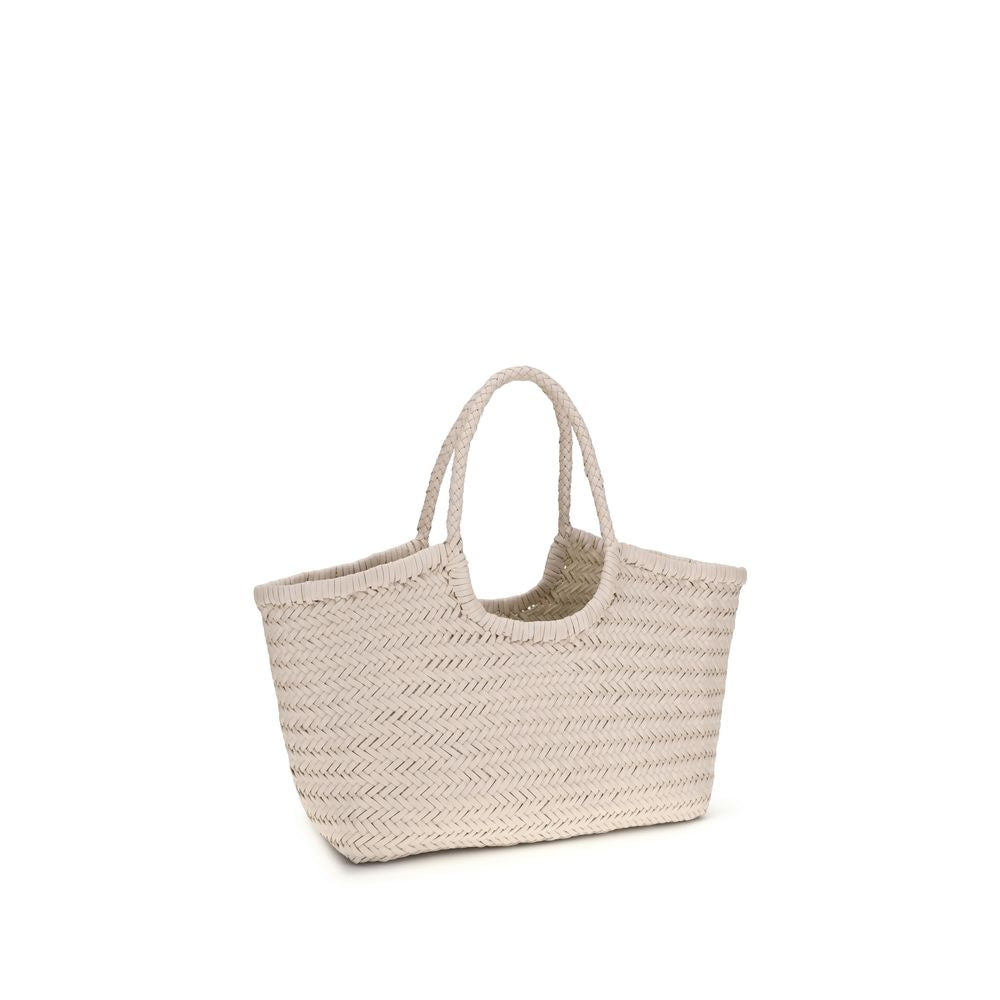 Beige Buffalo Leather Shoulder Bag