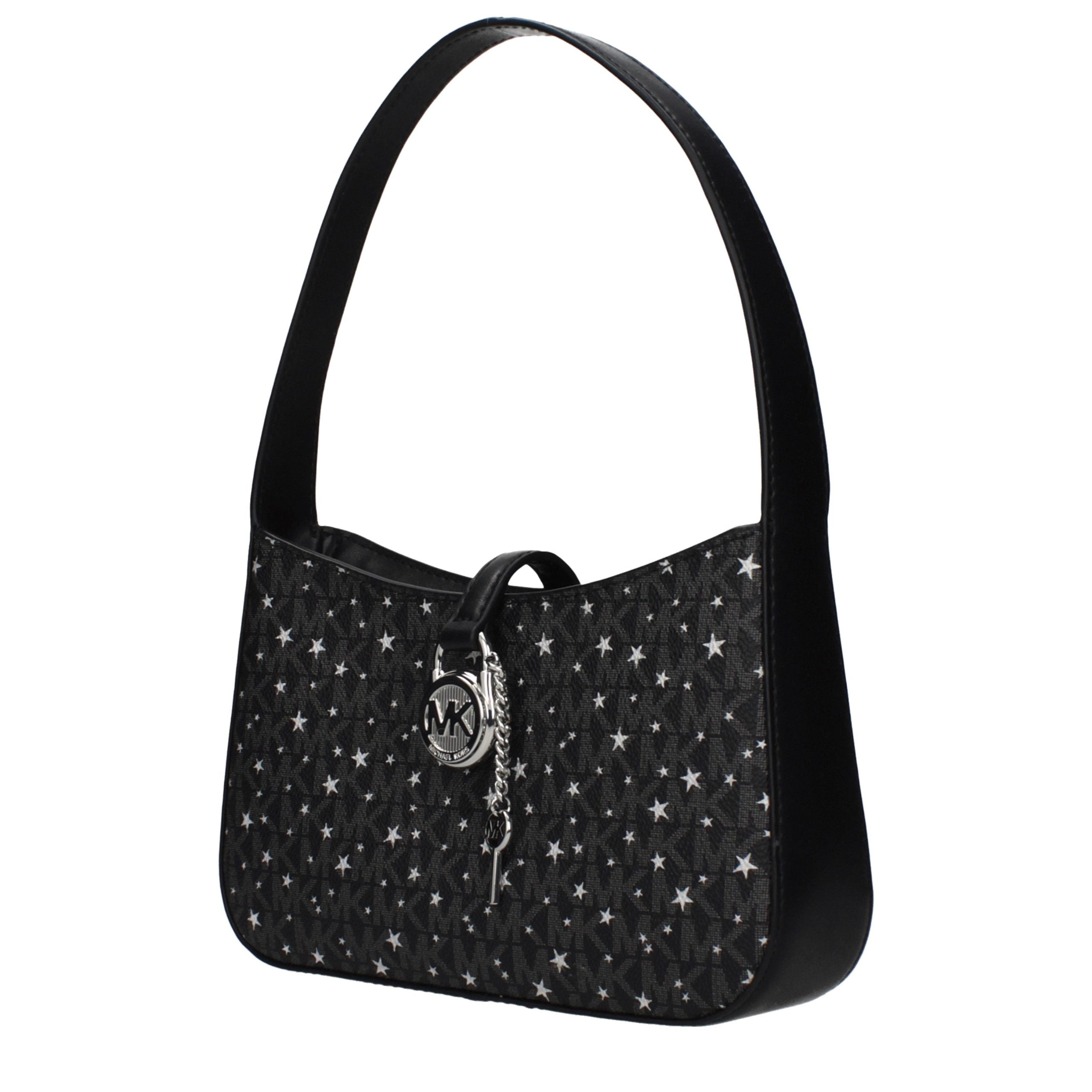 Black Fabric Handbag