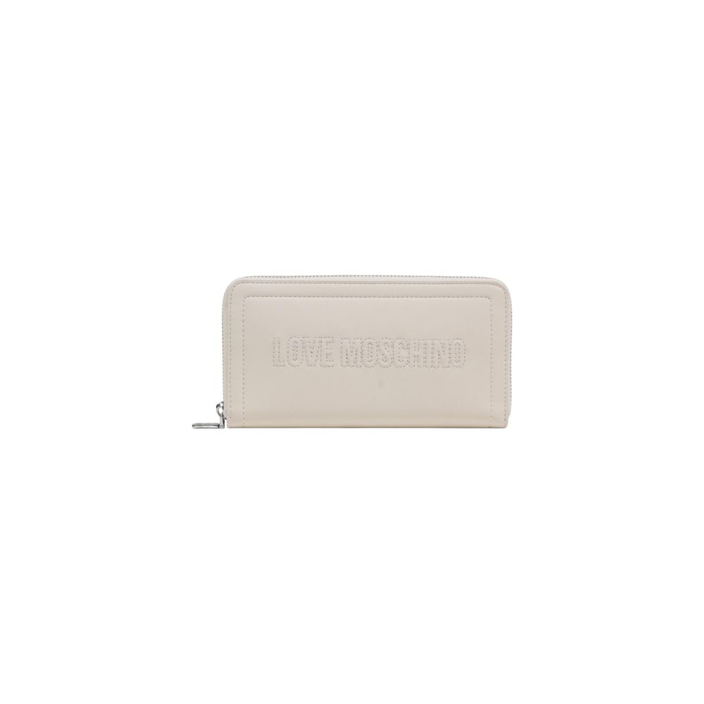 Beige Polyethylene Wallet