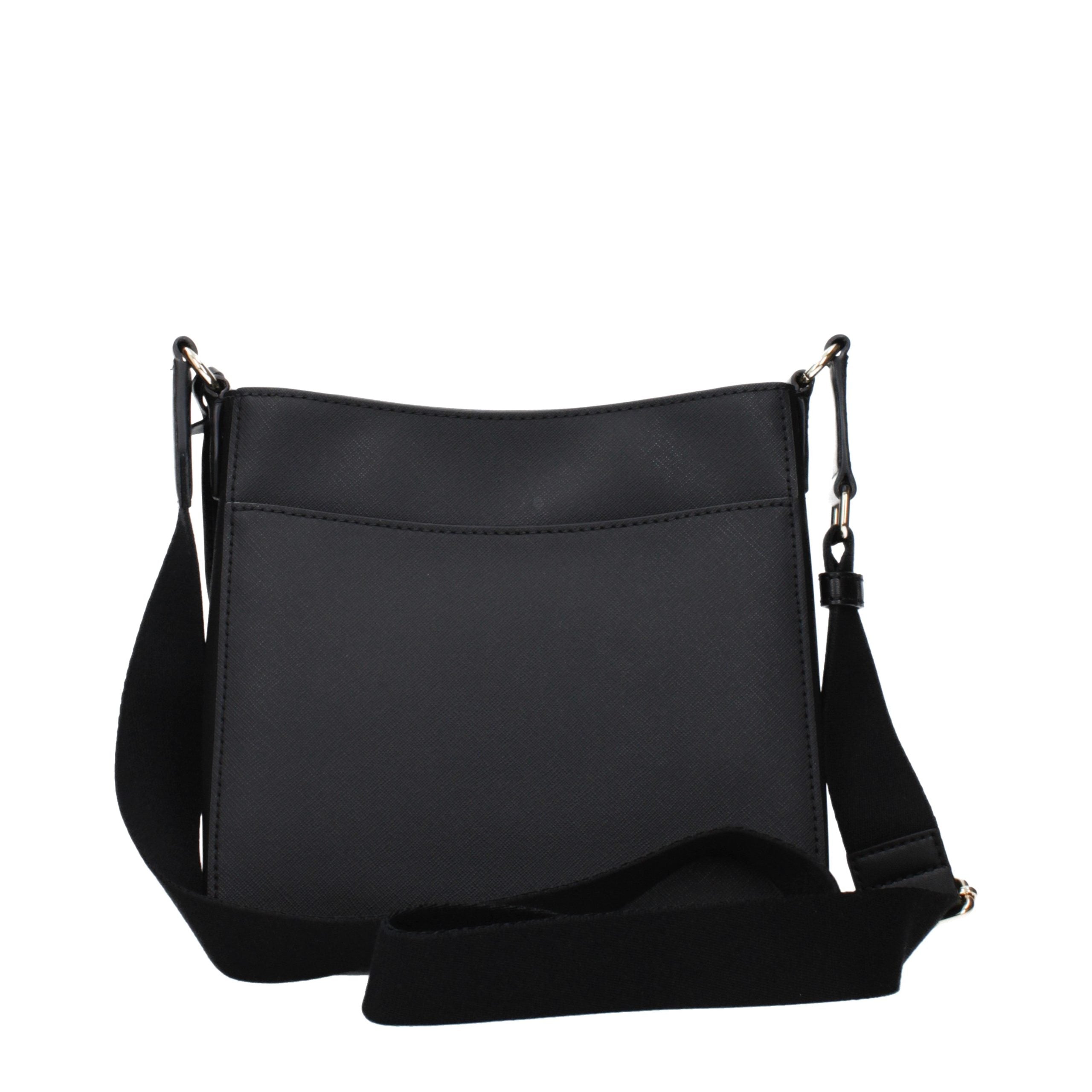 Black Leather Crossbody Bag