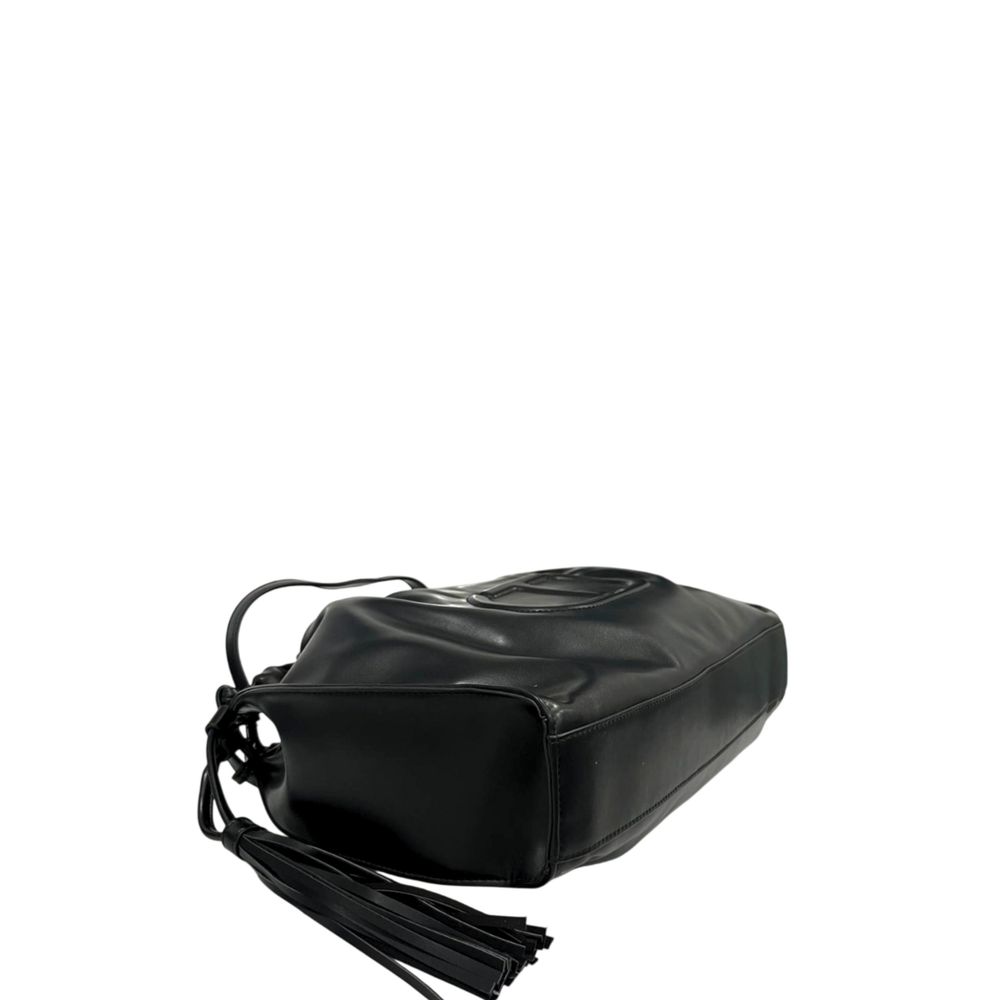 Black Polyethylene Clutch Bag