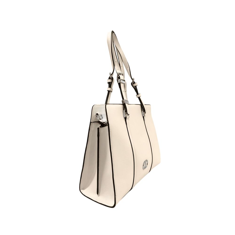 White PU Women Shoulder Bag