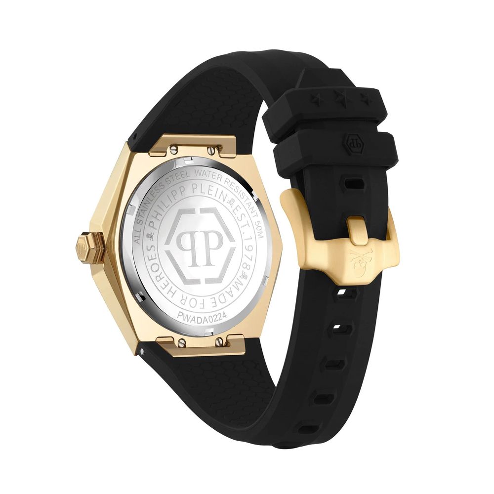 Black Synthetic Dress Watch