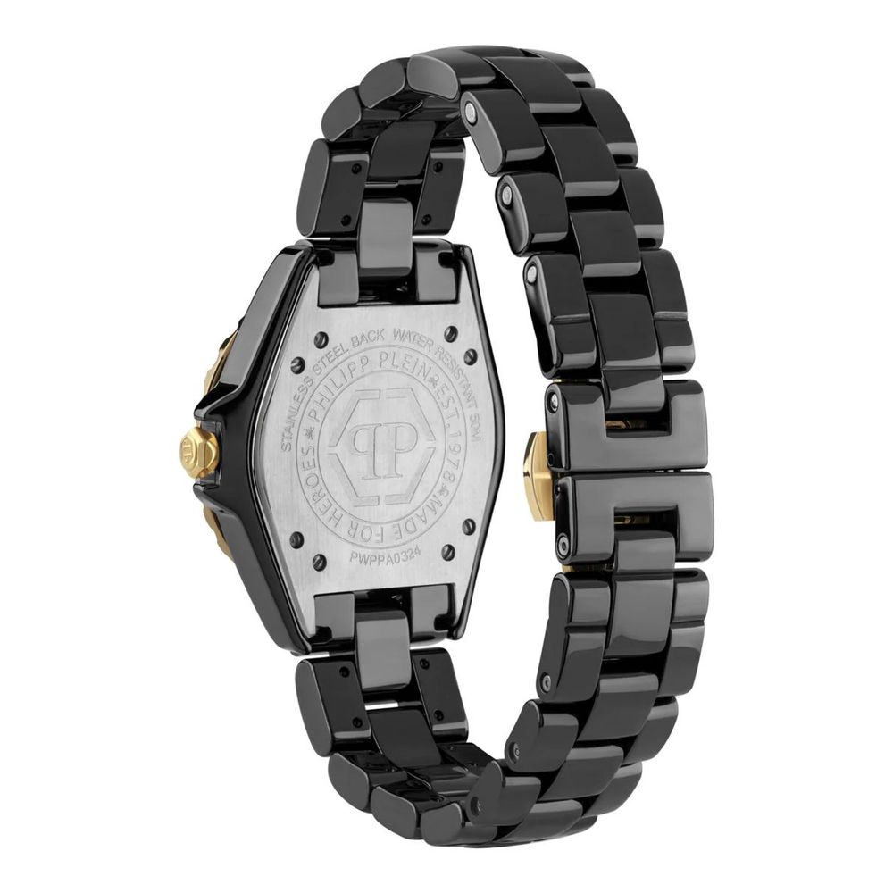 Black Ceramic Dress Watch