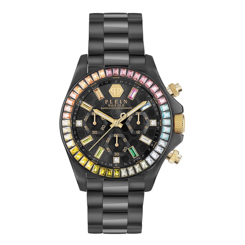 Black Stainless Steel Dress Watch