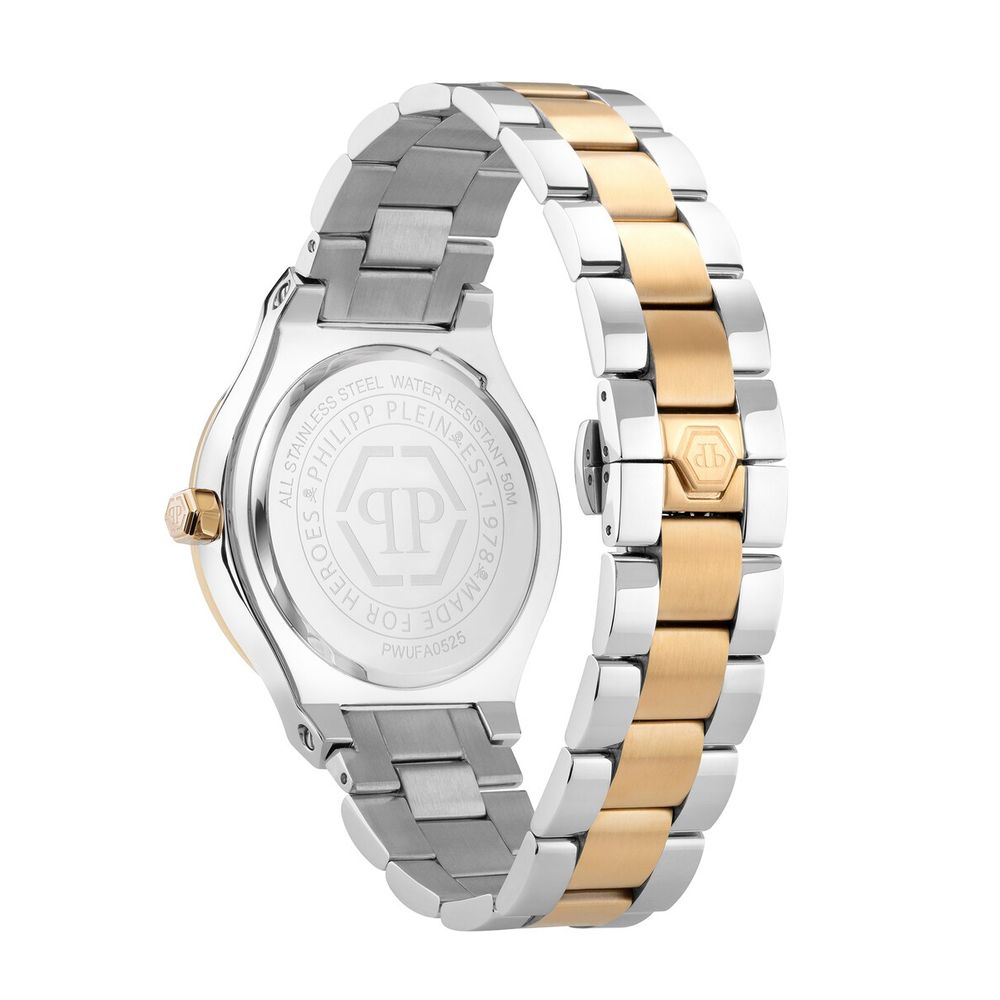 Gold Stainless Steel Dress Watch