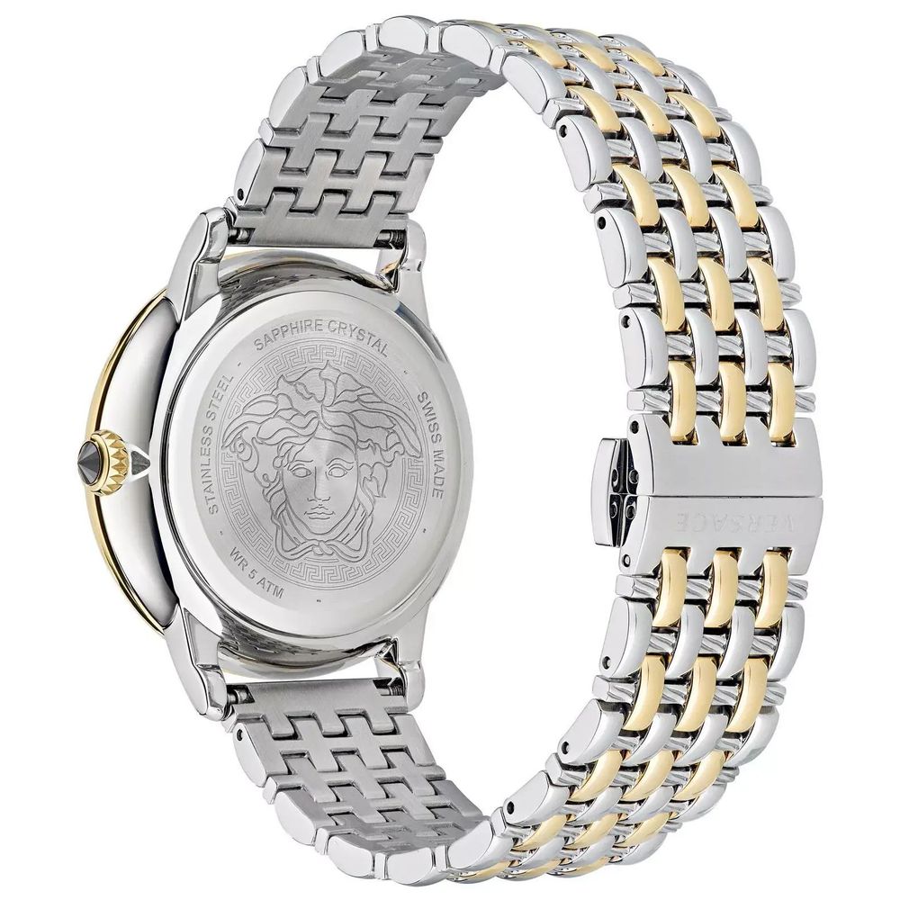Gray Stainless Steel Bracelet Watch