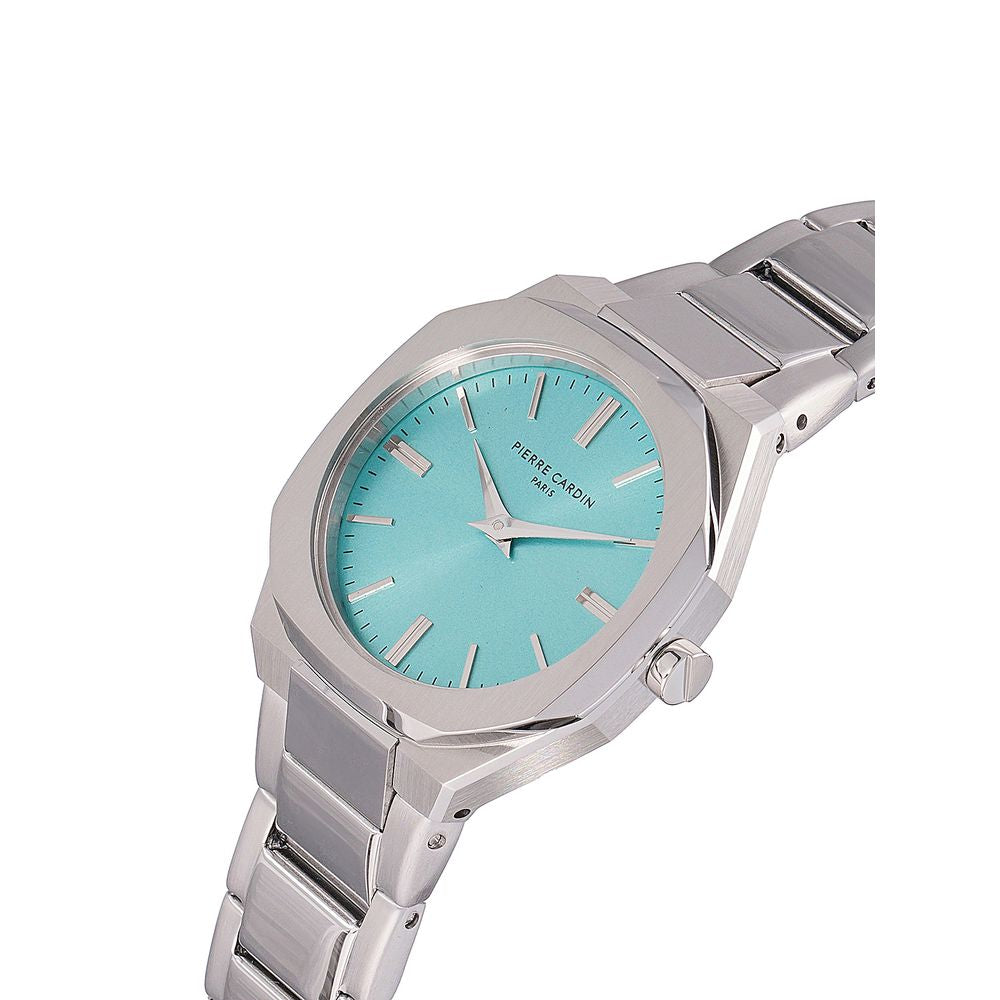 Gray Stainless Steel Dress Watch