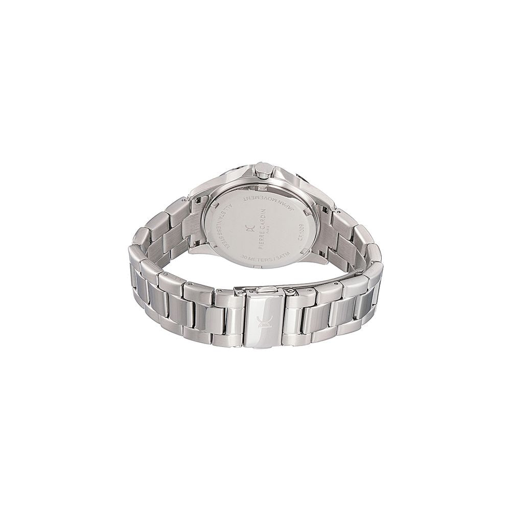 Gray Stainless Steel Dress Watch