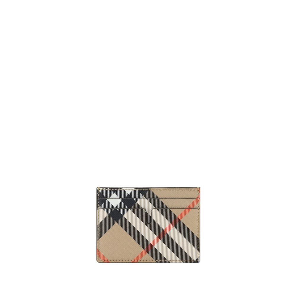 Beige Polyester Cardholder