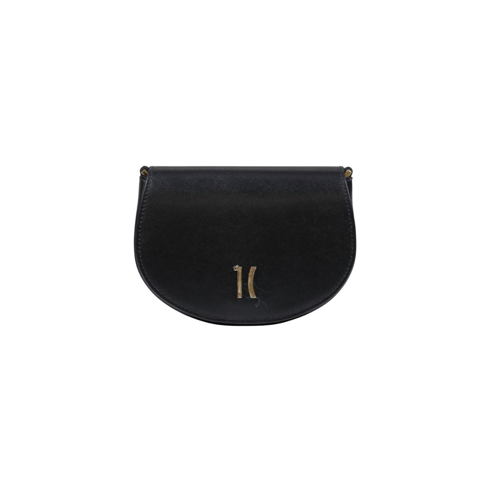 Black Leather Handbag
