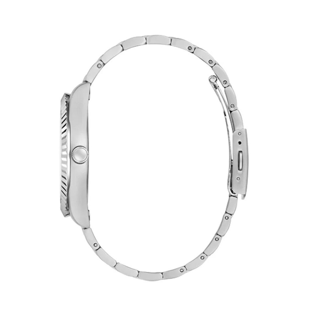 Gray Stainless Steel Dress Watch