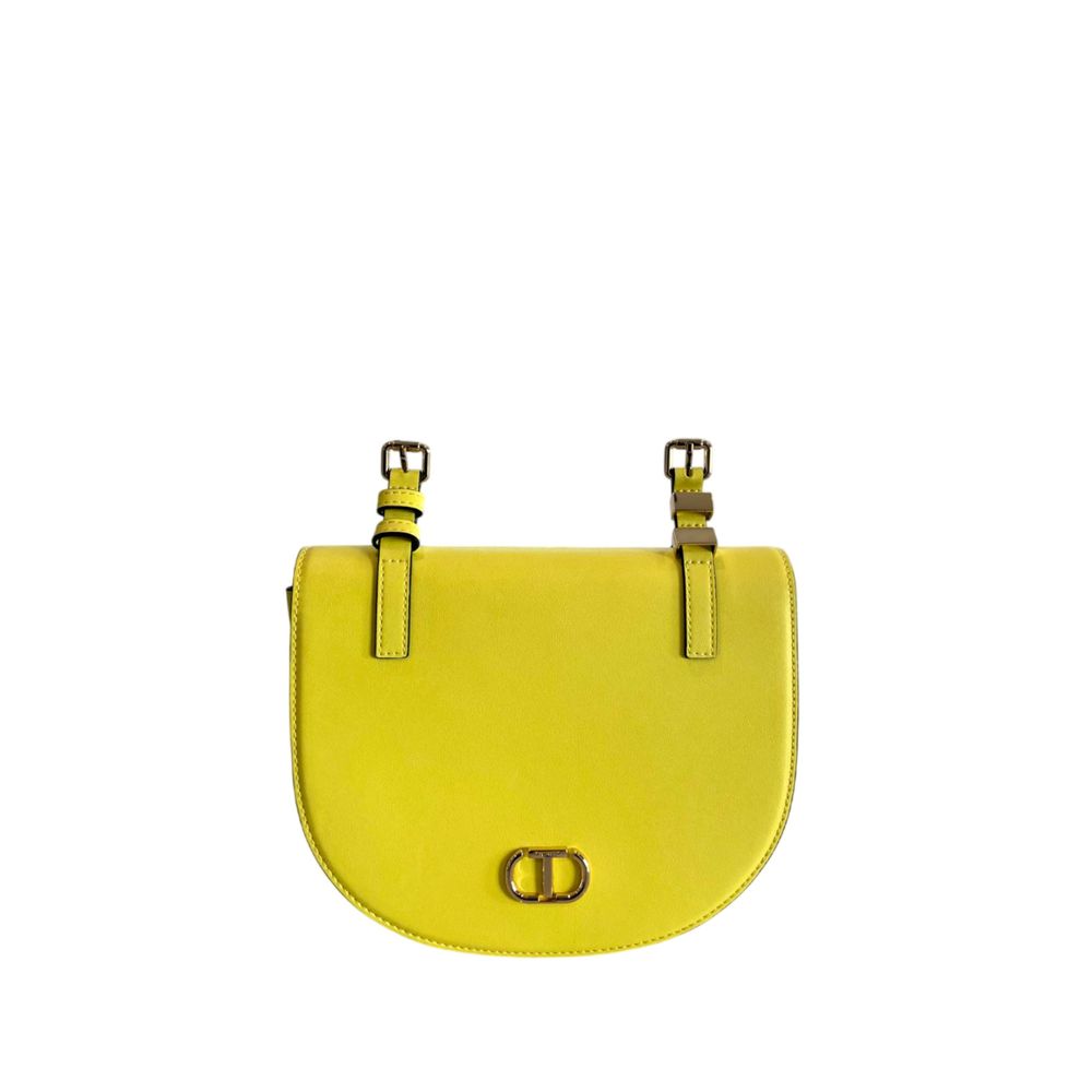 Bicolor Polyethylene Crossbody Bag
