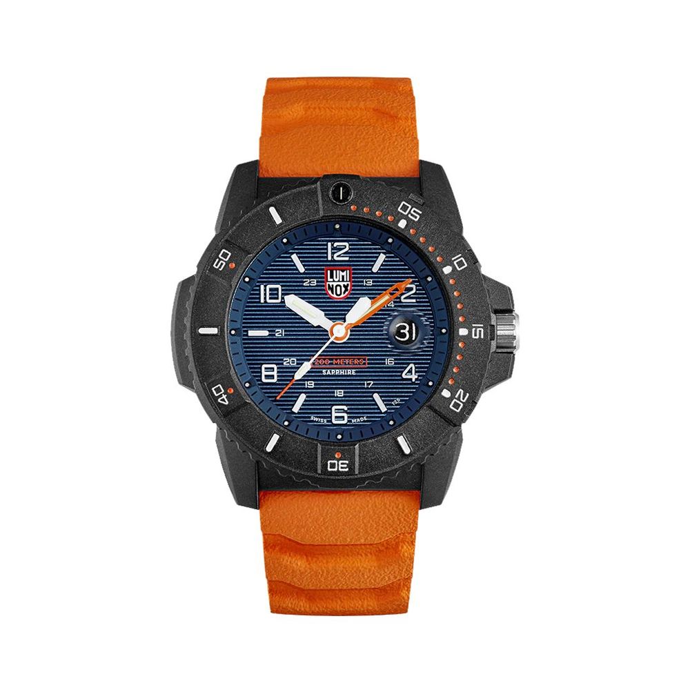 Orange Rubber Sport Watch