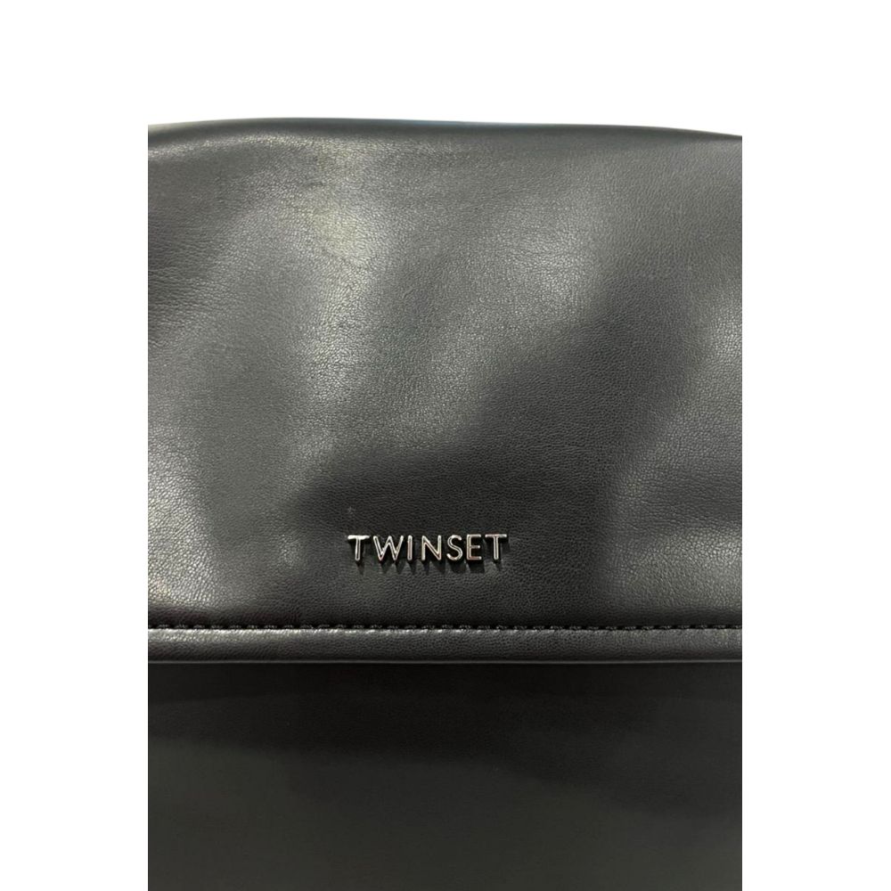 Black PU Women Handbag