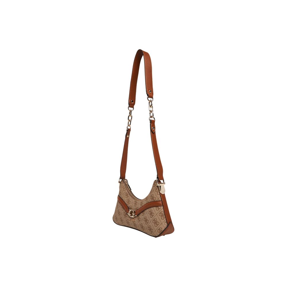 Beige Polyethylene Handbag