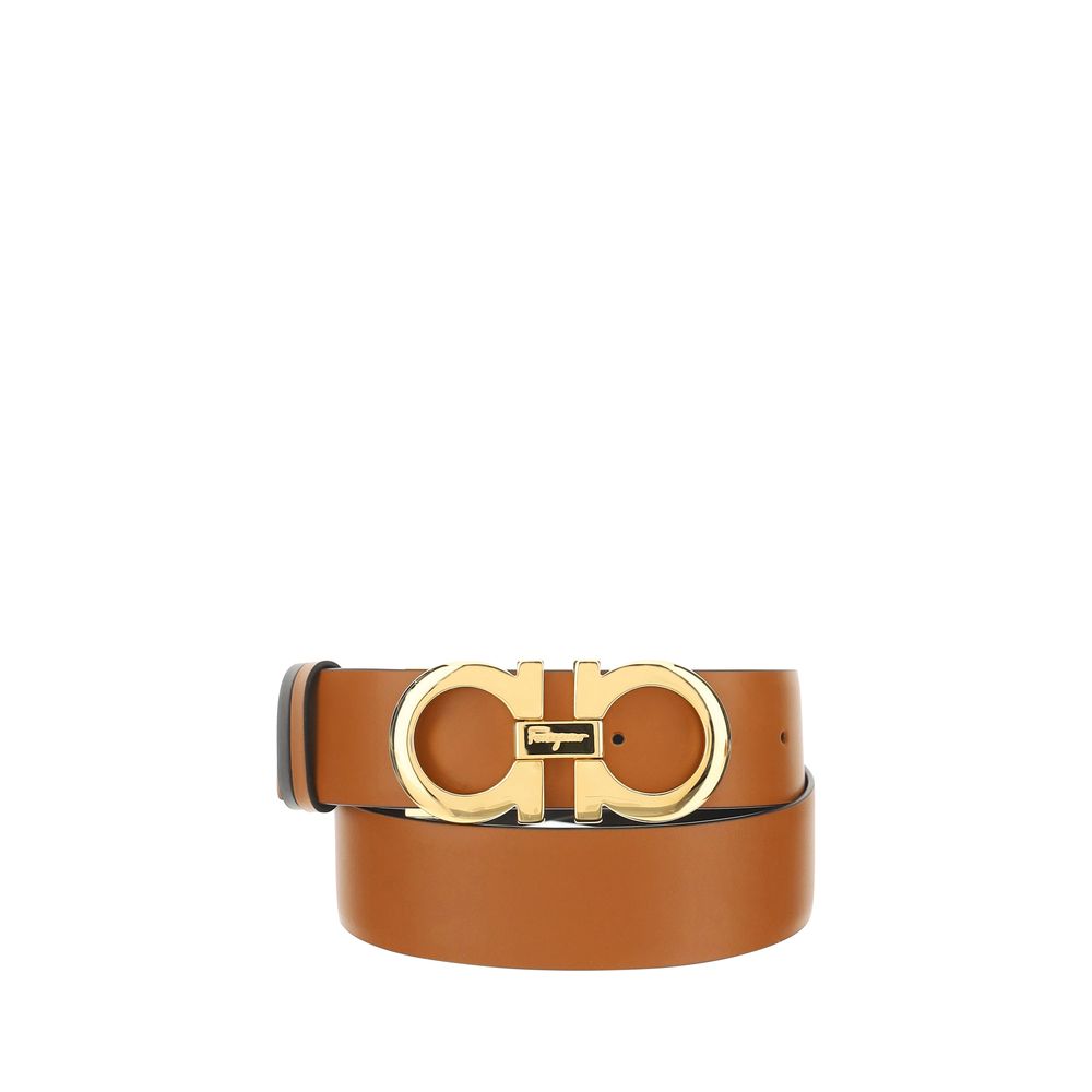 Brown Calf Leather Bos Taurus Belt