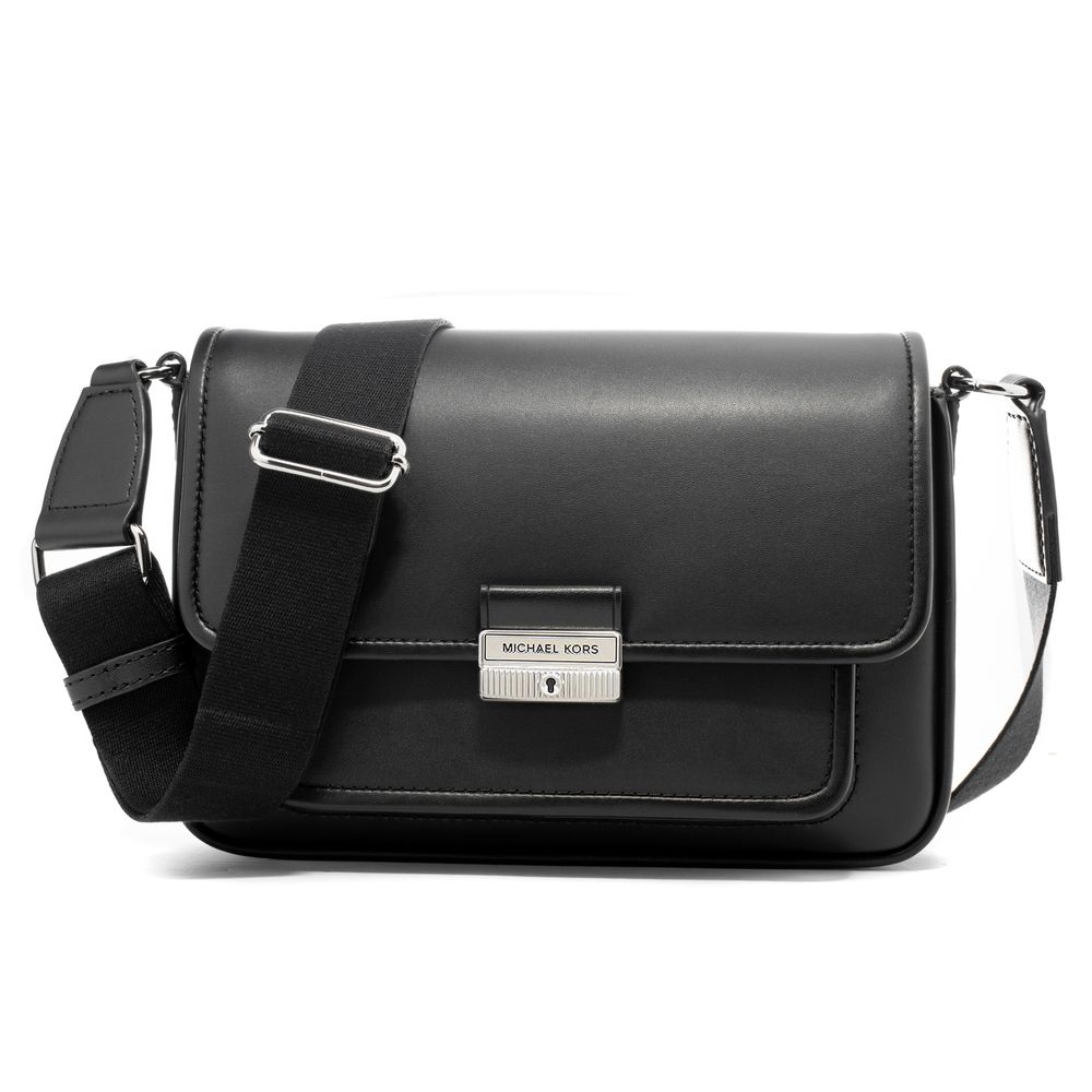 Black Leather Shoulder Bag