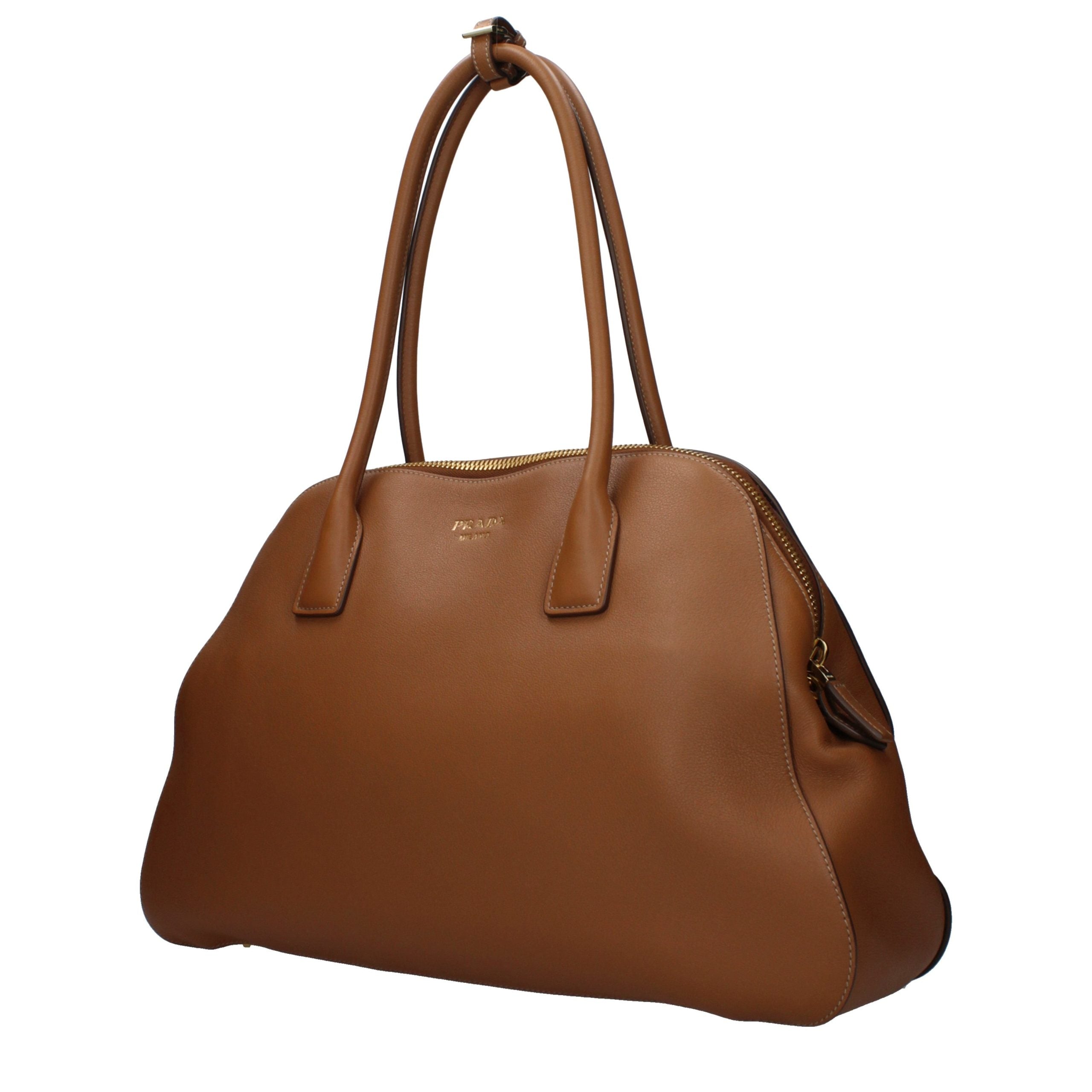 Brown Leather Shoulder Bag
