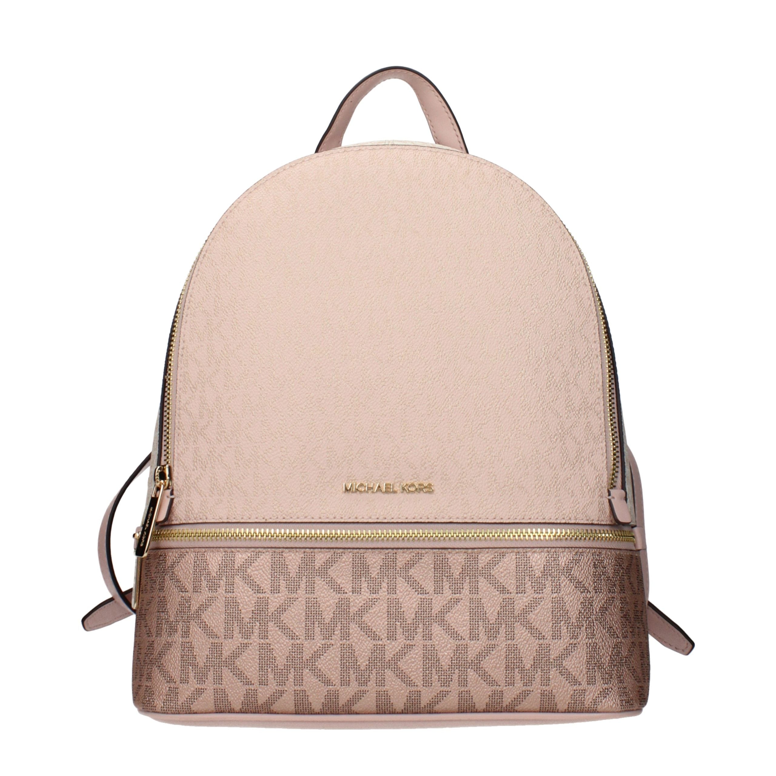 Pink Fabric Backpack