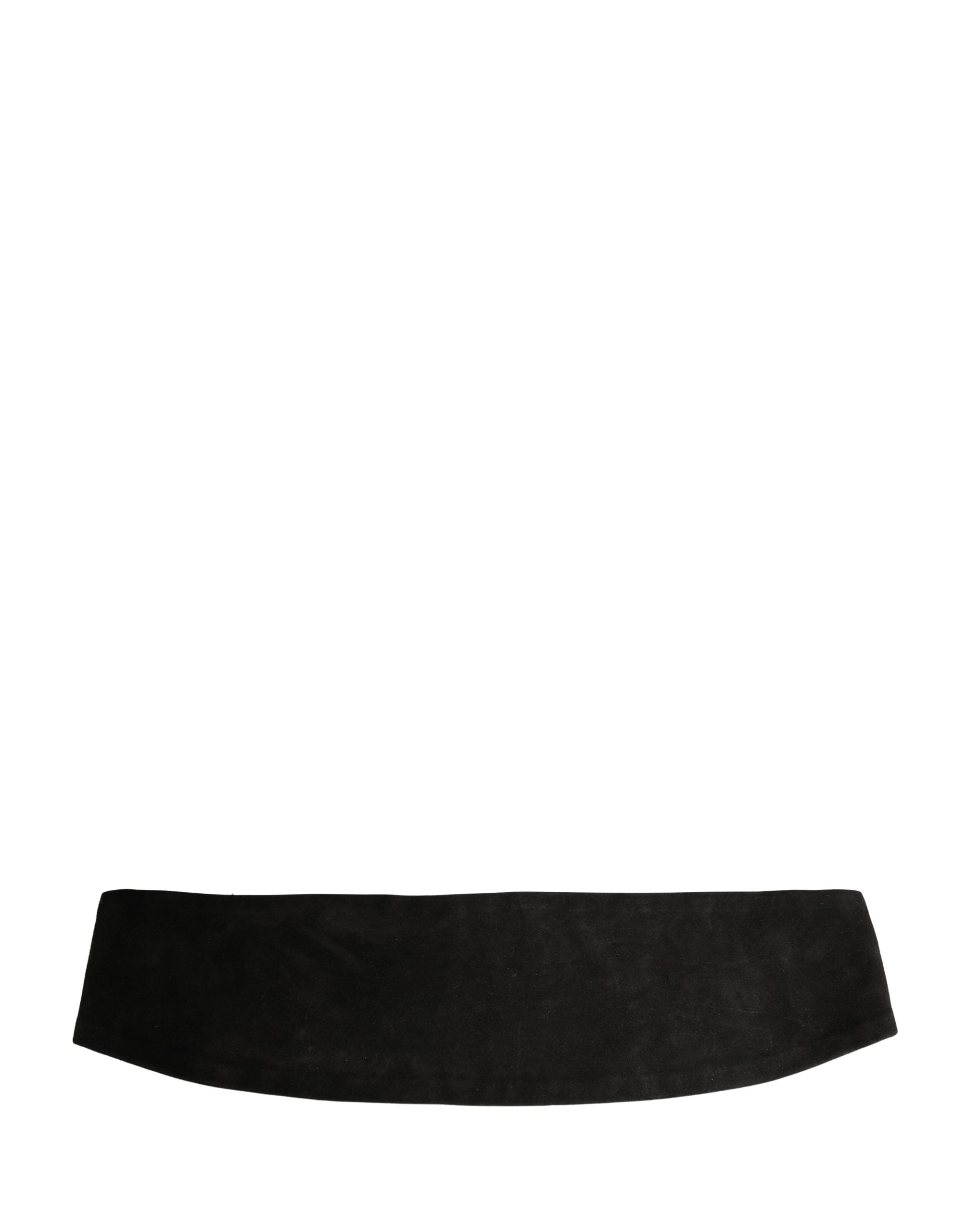 Black Velvet Wide Belt Waist Cummerband Men