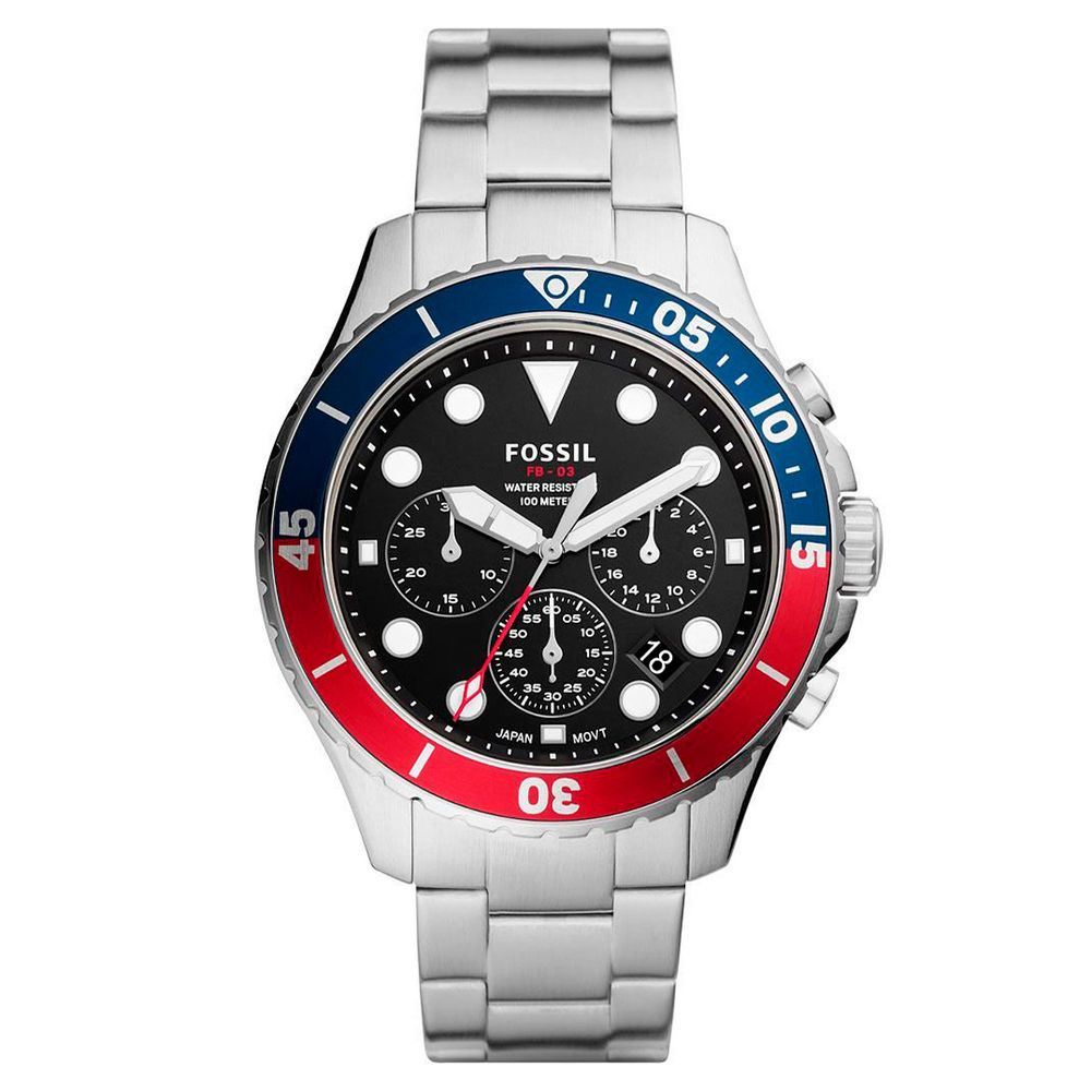 Gray Stainless Steel Sport Watch