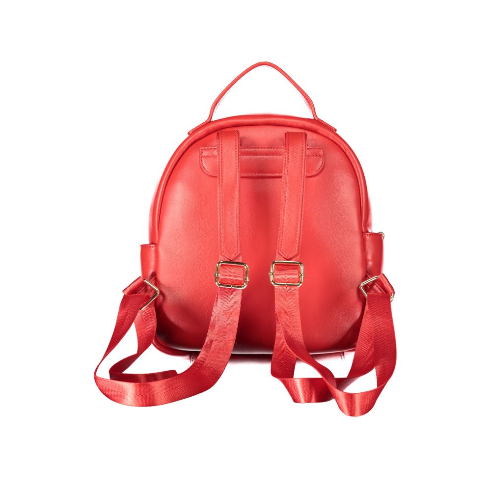 Red Polyethylene Backpack