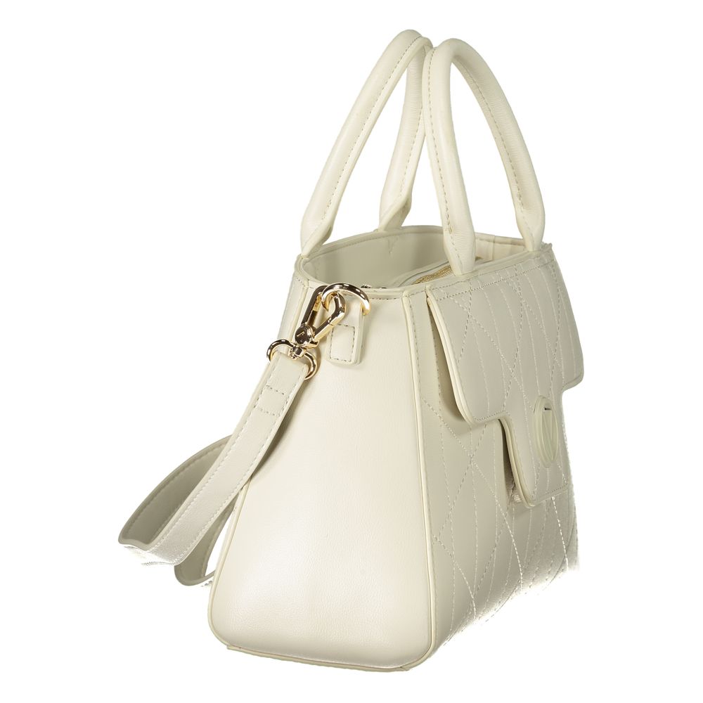 White Polyurethane Women's Bag