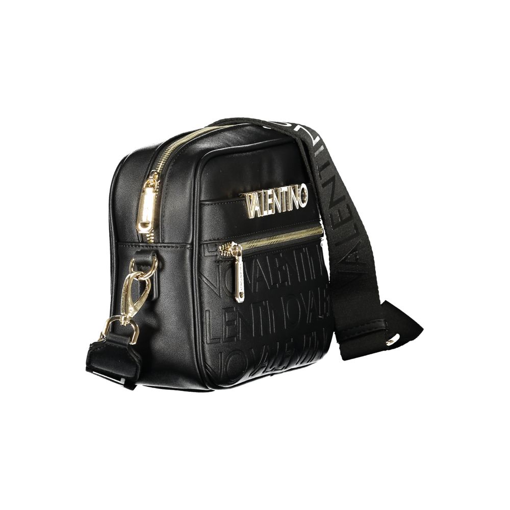Black Polyurethane Women's Bag